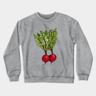 Beets Illustration Vintage Style Crewneck Sweatshirt